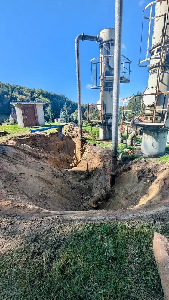 Jonsdorf Wasserwerk - Neubau Absetzbecken