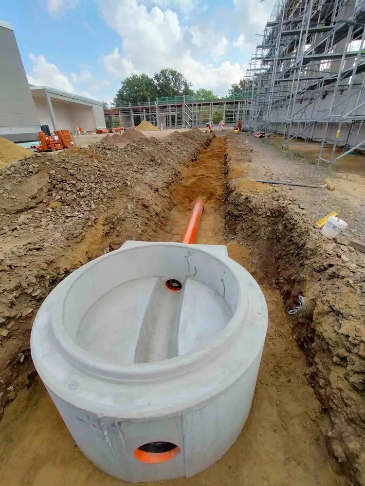 Löbau Straßenmeisterei - Leitungsbau