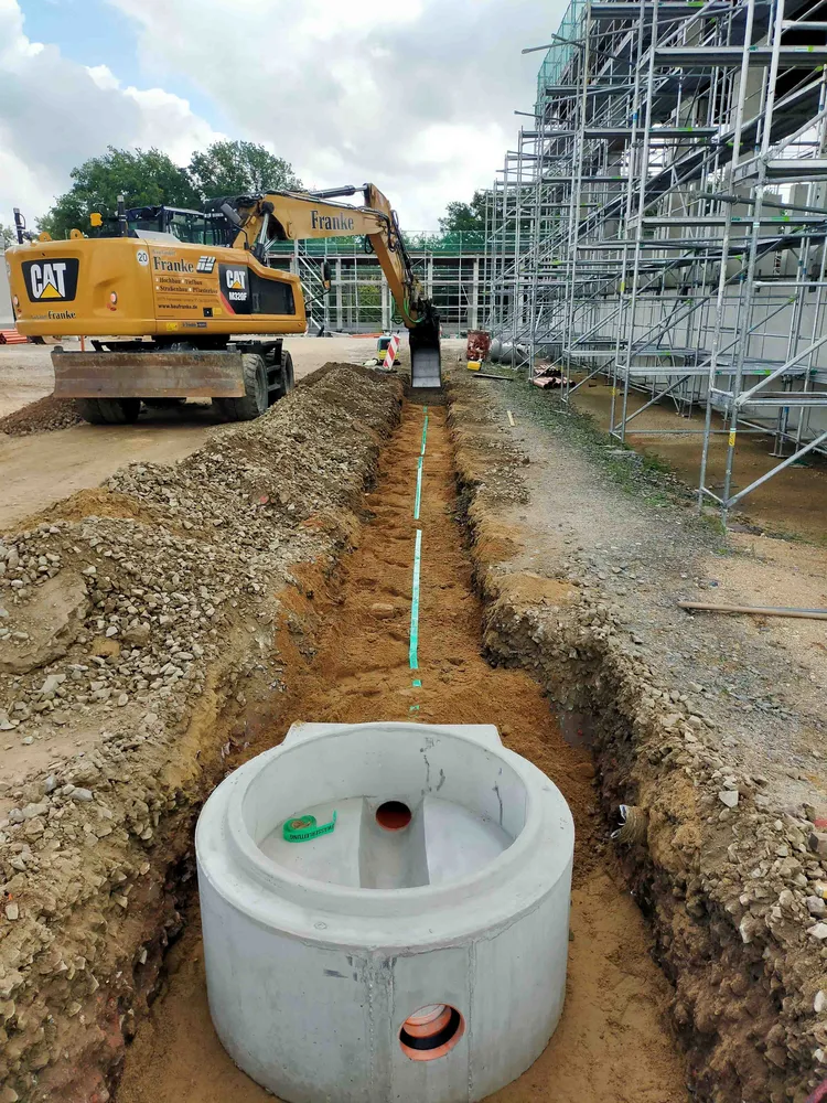 Löbau Straßenmeisterei - Leitungsbau