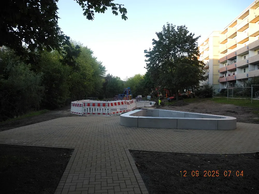 Olbersdorf - Erdarbeiten Sensorikpark
